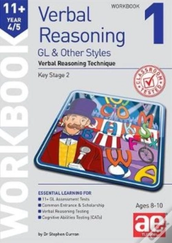Capa do artigo 11+ Verbal Reasoning Year 4/5 Gl & Other Styles Workbook 1