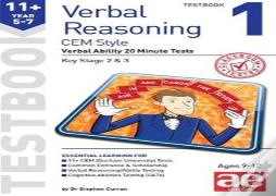 11+ Verbal Reasoning Year 5-7 Cem Style Testbook 1