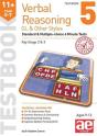 11+ Verbal Reasoning Year 5-7 Gl & Other Styles Testbook 5 - Preview
