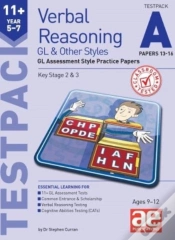 Capa do artigo 11+ Verbal Reasoning Year 5-7 Gl & Other Styles Testpack A Papers 13-16