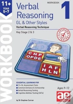 Capa do artigo 11+ Verbal Reasoning Year 5-7 Gl & Other Styles Workbook 1