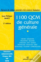 1100 Qcm De Culture Générale (2e Édition)