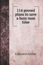 114 Proved Plans To Save A Busy Man Time - Preview