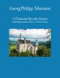 12 Fantasias For Solo Clarinet - Preview