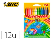 Capa do artigo 12 Lápis de Cera Plastidecor - BIC