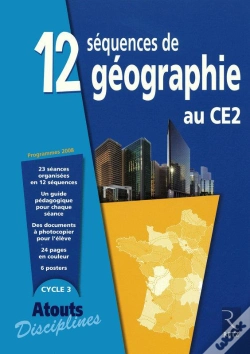 Capa do artigo 12 Séquences De Géographie Au Ce2 ; Cycle 3 ; Programme 2008
