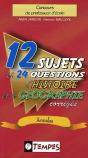 12 Sujets Et 24 Questions D'Histoire Et De Geographie Corriges - Preview