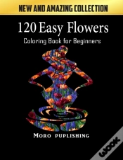 Capa do artigo 120 Easy Flowers Coloring Book For Beginners