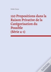 Capa do artigo 120 Propositions Dans La Raison Privative De La Categorisation Du Possible Serie
