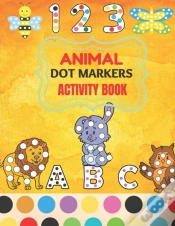 Capa do artigo 123 Animal Dot Markers Activity  Book