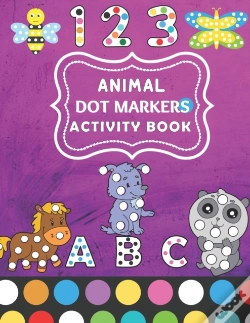 Capa do artigo 123 Animal Dot Markers Activity  Book