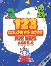 Capa do artigo 123 Coloring Book For Kids Ages 2-4