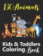 130 Animals Kids & Toddlers Coloring Book - Preview