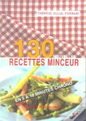 Capa do artigo 130 Nouvelles Recettes Minceur En 5 A 10 Minutes Chrono