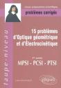 15 Problèmes D'Optique Géométrique Et D'Electrocinétique - Preview