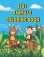 150+ Animals Coloring Book - Preview