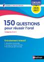 150 Questions Pour Réussir L'Oral ; Catégories B Et C (Édition 2026/2027) - Preview