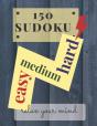 150 Sudoku Easy Medium Hard - Preview