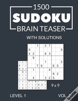 Capa do artigo 1500 Sudoku Brain Teaser 9x9 With Solutions
