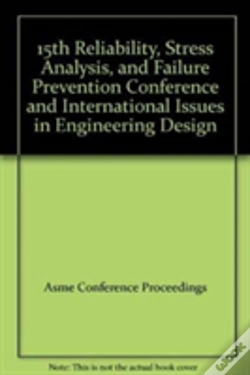 Capa do artigo 15th Reliability, Stress Analysis, And Failure Prevention Conference And International Issues In Engineering Design