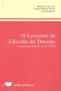 18 Lecciones De Filosof¡A Del Derecho - Preview