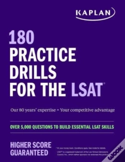 Capa do artigo 180 Practice Drills For The Lsat: Over 5,000 Questions To Build Essential Lsat Skills