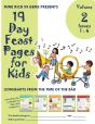19 Day Feast Pages For Kids Volume 2 - Issues 1 - 4 - Preview