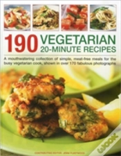 Capa do artigo 190 Vegetarian 20 Minute Recipes