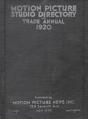 1920 Motion Picture Studio Directory - Preview