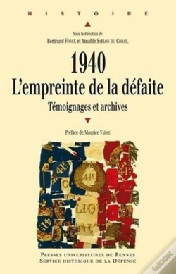 Capa do artigo 1940, L'Empreinte De La Défaite ; Témoignages Et Archives
