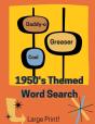 1950'S Themed Word Search Book (Large Print) - Preview