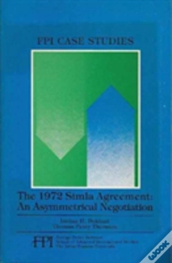 Capa do artigo 1972 Simla Agreement