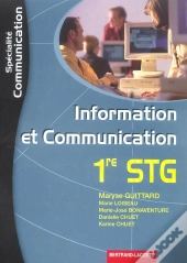 1ère; Stg ; Information Et Communication ; Specialite Communication