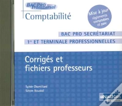 Capa do artigo 1ere/Terminale Pro Secretariat; Comptabilite ; Corriges Et Fichiers Professeurs