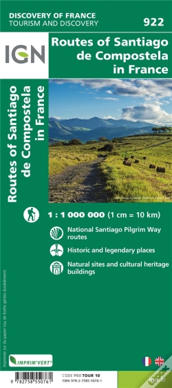 Capa do artigo 1m922 ; Lles Chemins Vers Saint-Jacques De Compostelle (3e Édition)