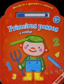 Capa do artigo 1ºs Passos a Contar 3+ (Encarnado)