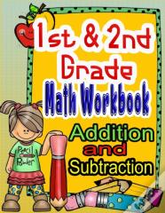 1st And 2nd Grade Math Workbook Addition And Subtraction