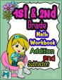 1st And 2nd Grade Math Workbook Addition And Subtraction - Preview