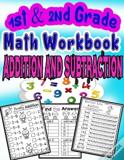 Capa do artigo 1st And 2nd Grade Math Workbook Addition And Subtraction