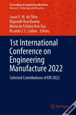 Capa do artigo 1st International Conference On Engineering Manufacture 2022