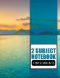 2 Subject Notebook For Students - Preview