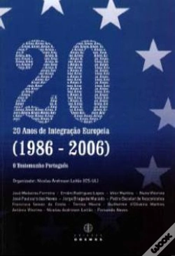 Capa do artigo 20 Anos de Integração Europeia (1986-2006)