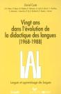 20 Ans Dans L'Evolution De La Didactique Des Langues 1968-1988 - Preview