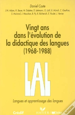 Capa do artigo 20 Ans Dans L'Evolution De La Didactique Des Langues 1968-1988