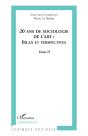 20 Ans De Sociologie De L'Art Tome 2 ; Bilan Et Perspectives - Preview