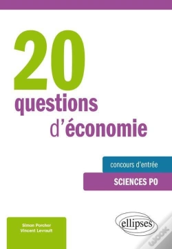 Capa do artigo 20 Dissertations D'Économie ; Spécial Concours D'Entrée À Sciences-Po