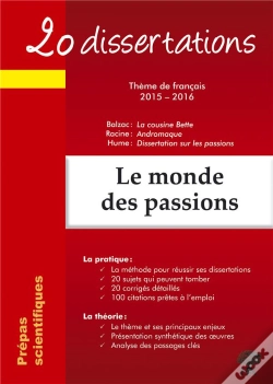Capa do artigo 20 Dissertations Sur Le Thème De Français 2015 2016 En Prepas Scientifiques
