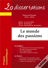 20 Dissertations Sur Le Thème De Français 2015 2016 En Prepas Scientifiques