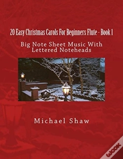 Capa do artigo 20 Easy Christmas Carols For Beginners Flute - Book 1