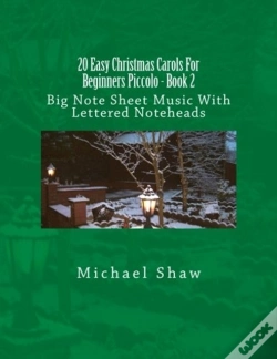 Capa do artigo 20 Easy Christmas Carols For Beginners Piccolo - Book 2